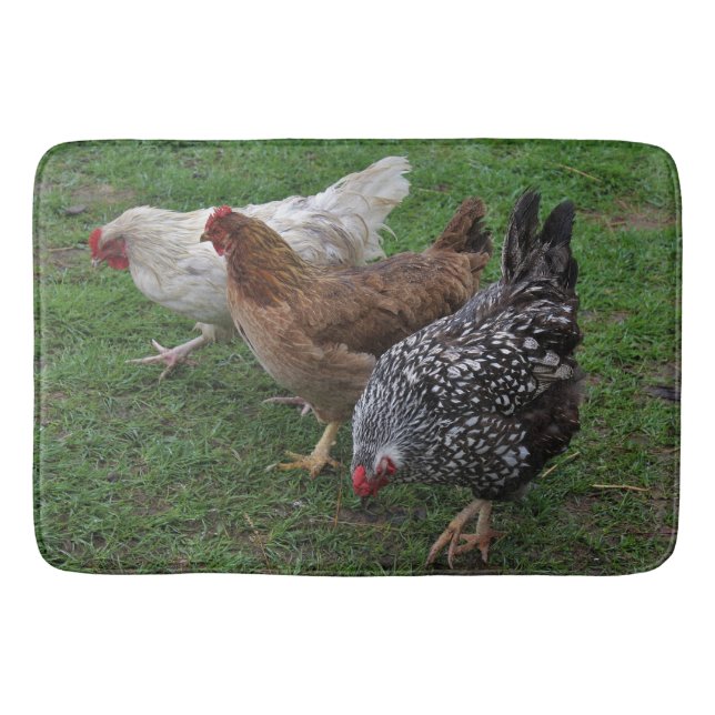 Three Amigos Bath Mat (Front)