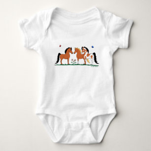 Three Amigos Horse Lover Infant Creeper
