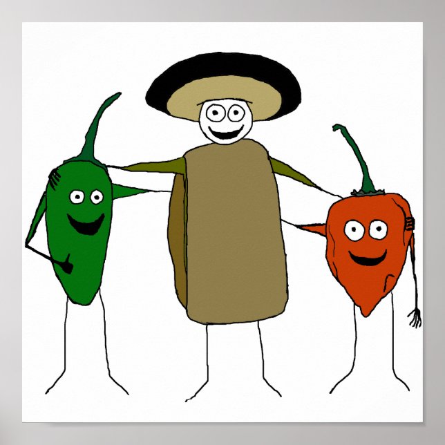 Three Amigos Poster (Front)