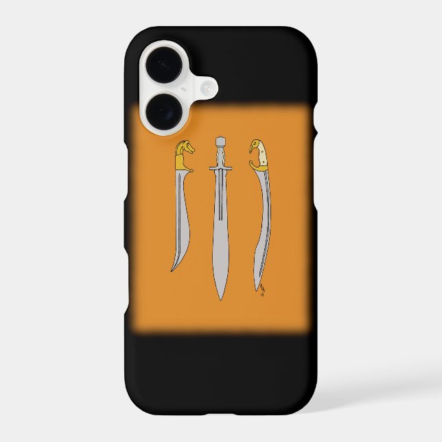 Three Ancient Greek Swords (Back)