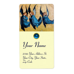 THREE ANGELS IN BLUE, Sapphire