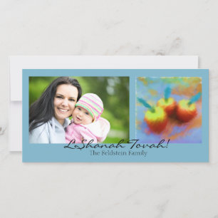 Three Apples Photo Card