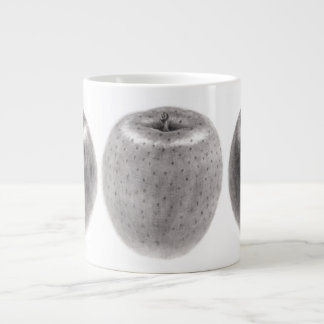 Three Apples Side Large Coffee Mug