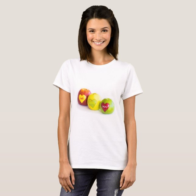 Three apples T-Shirt (Front Full)