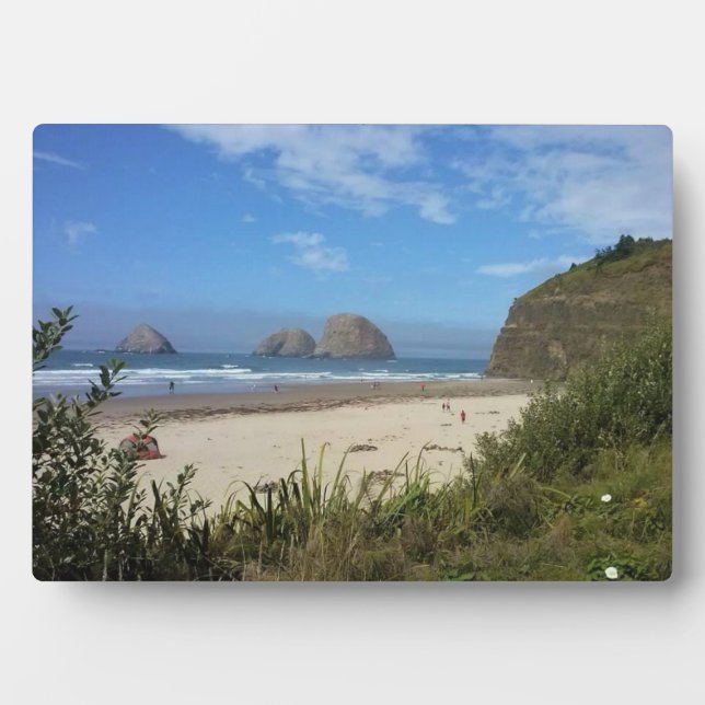 Three Arch Rocks, Oceanside, OR Plaque (Front)