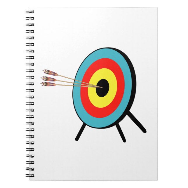 Three Arrow Bullseye Notebook (Front)