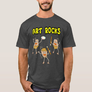 Three Art Rocks T-Shirt