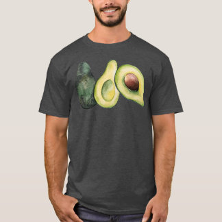 Three avocados in watercolor T-Shirt