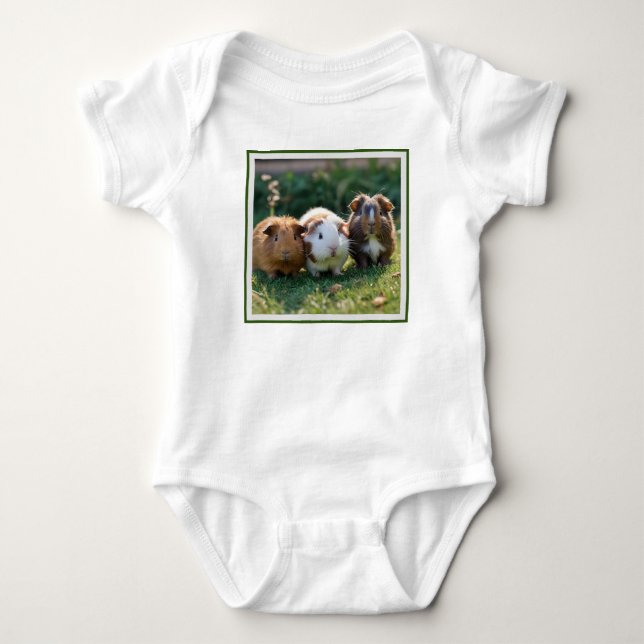 Three Baby Guinea Pigs, Bodysuit (Front)
