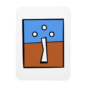THREE BALL CROSS MAGNET