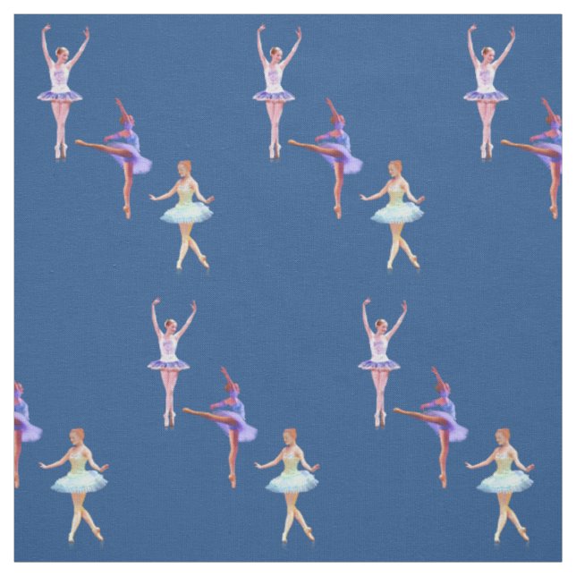 Three Ballerinas Fabric (Swatch)