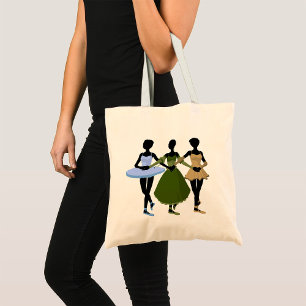 Three Ballerinas Tote Bag