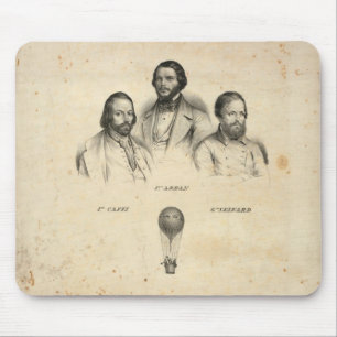 Three Balloonists mousepad