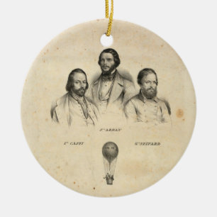 Three Balloonists ornament