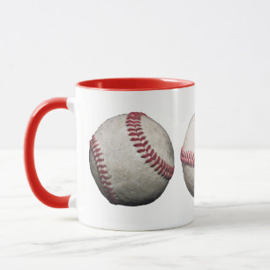 Three Baseballs Mug