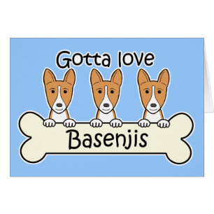 Three Basenjis