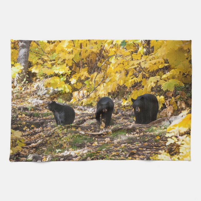 Three Bears Tea Towel (Horizontal)