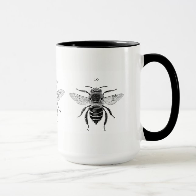 Three Bees Mug (Right)