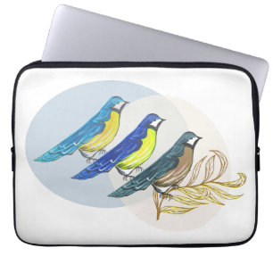 Three Birds Laptop Sleeve