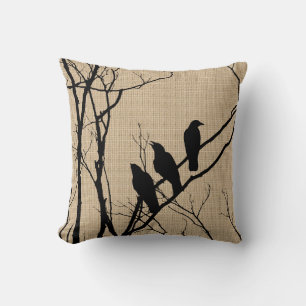 Three Birds Pillow