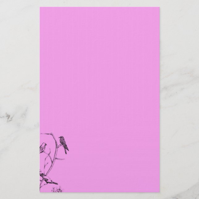 Three Birds - Stationery / Letterhead (Front)