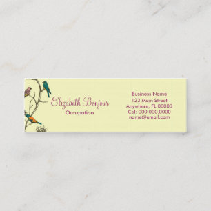 Three Birds Talking ~ Business Cards
