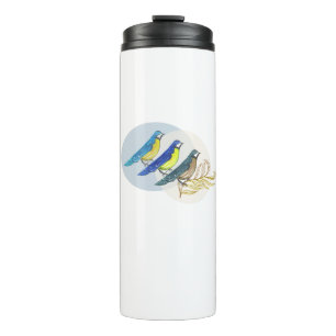 Three Birds Thermal Tumbler