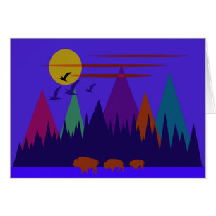 Three Bison