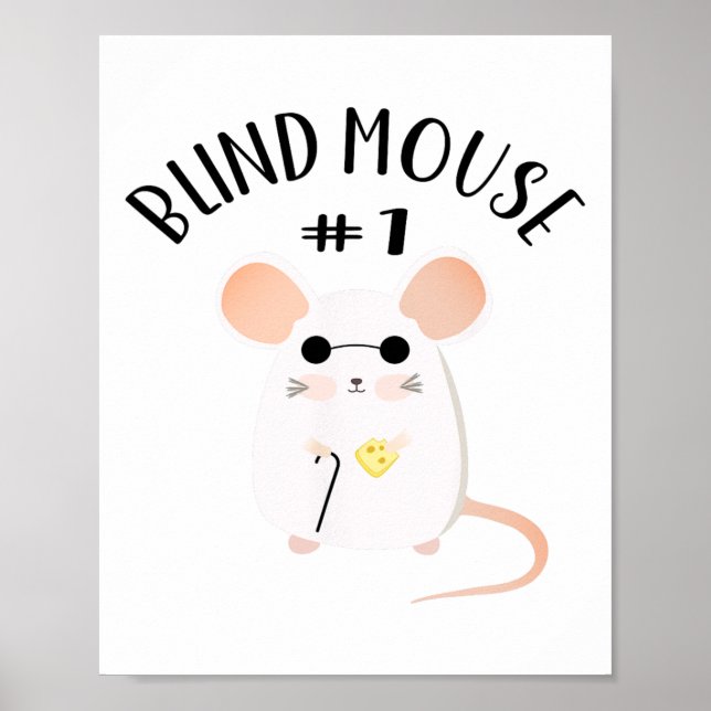 Three Blind Mice Costume - Halloween Matching Grou Poster (Front)
