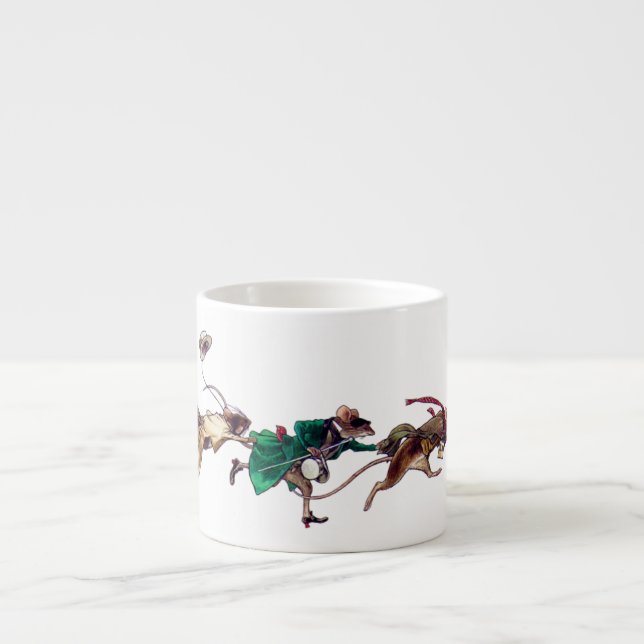 Three Blind Mice Espresso Cup (Front)