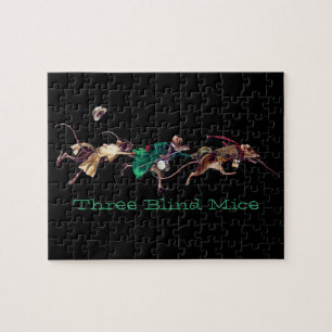 Three Blind Mice Jigsaw Puzzle