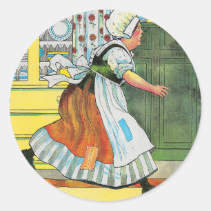 Three Blind Mice Mother Goose Nursery Rhyme Classic Round Sticker