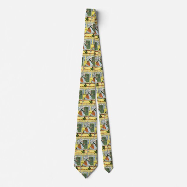 Three Blind Mice Mother Goose Nursery Rhyme Tie (Front)
