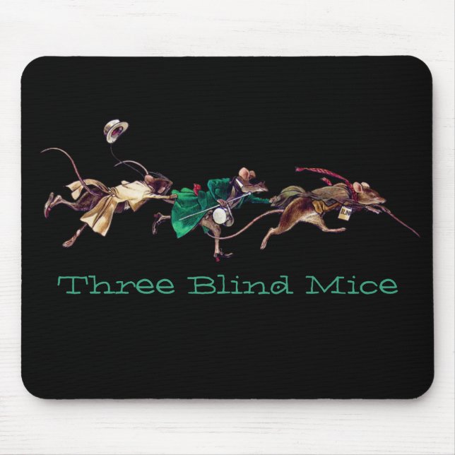 Three Blind Mice Mouse Pad (Front)
