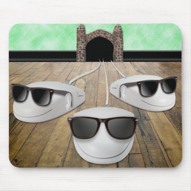 Three Blind Mice mousepad (Front)