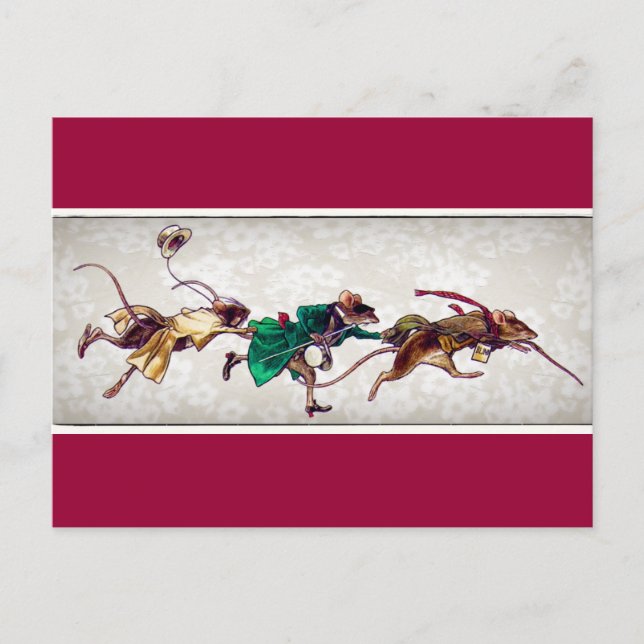 Three Blind Mice Postcard (Front)