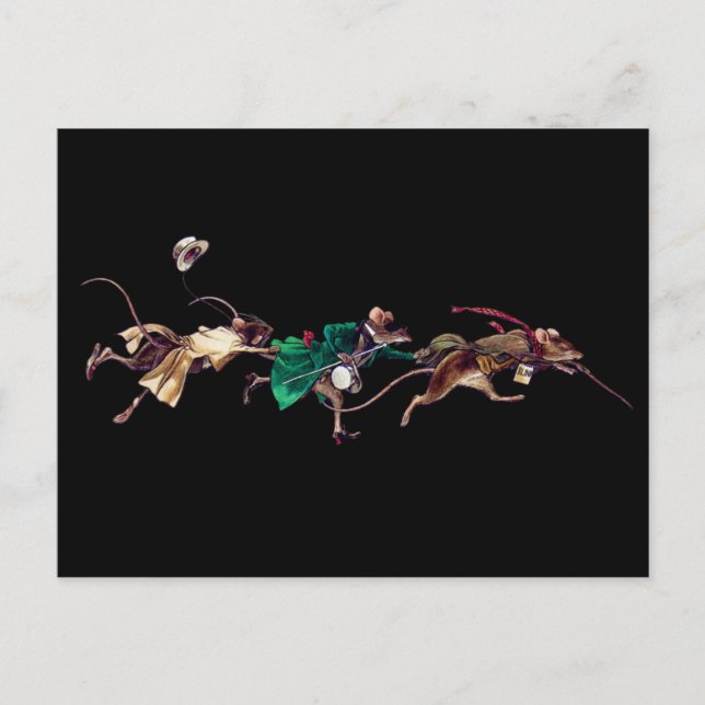 Three Blind Mice Postcard (Front)