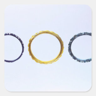 Three bracelets, from Mathay-Mandeure Square Sticker