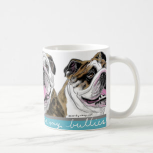 Three Bulldogs Coffee Mug