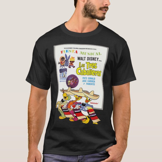 Three Caballeros Essential T-Shirt (Front)