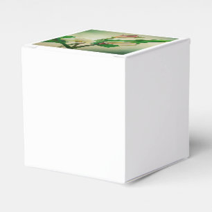 Three Calla Lilies Stunning Botanical Acrylic Favour Box