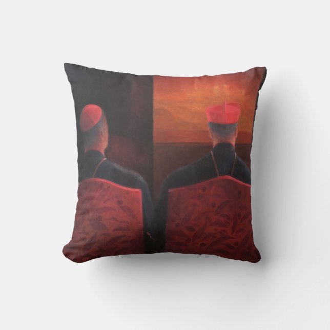 Three Cardinals 2012 Cushion (Front)