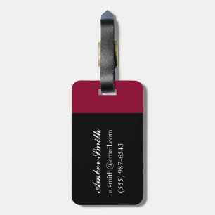 Three Cardinals 2012 Luggage Tag