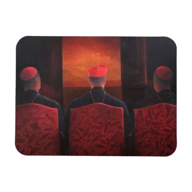 Three Cardinals 2012 Magnet (Horizontal)