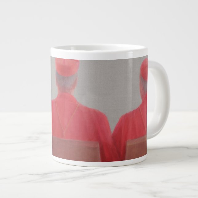 Three Cardinals II 2012 Large Coffee Mug (Front Right)