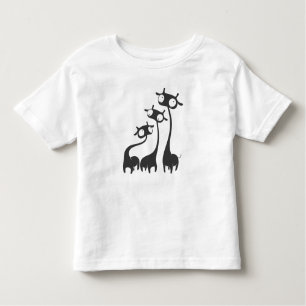 Three Cartoon Giraffes Toddler T-Shirt