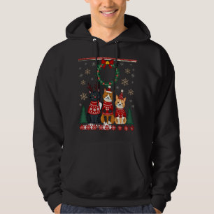 Three Cat Funny Christmas Cat Ugly Xmas Sweater Me