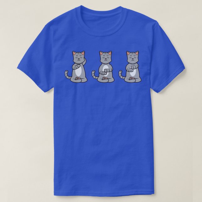 Three cats at reiki T-Shirt (Design Front)