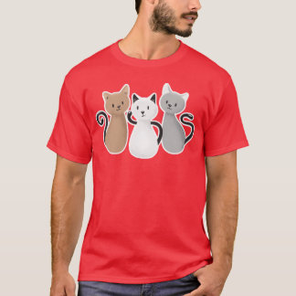 Three Cats gift T-Shirt