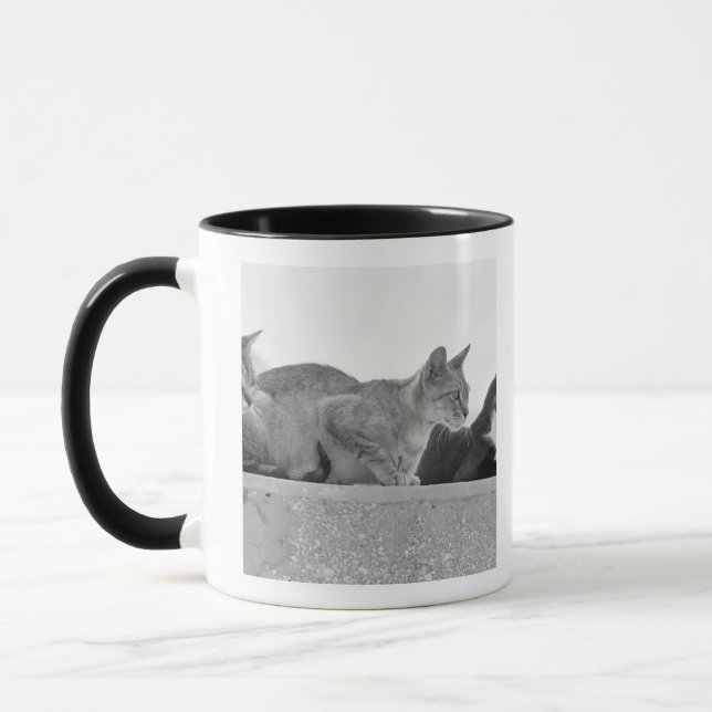 Three cats mug (Left)